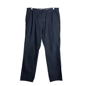 Banana Republic Kentfield Pant Mens 34x30 Navy‎ Chinos Flat Front Casual Dress